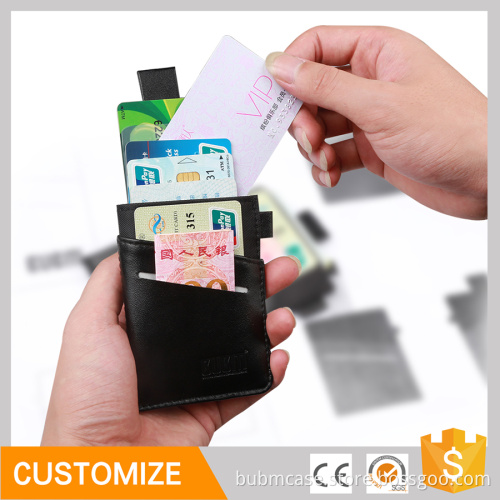 BUBM Slim Wallet Thin Credit Card Holder ID Case Purse Bag Pouch
